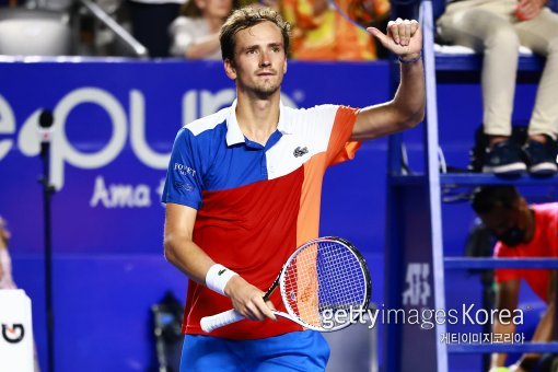 다닐 메드베데프. 사진=게티이미지코리아.