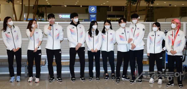 쇼트트랙 대표팀. 스포츠동아DB