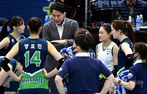 현대건설 배구단. 스포츠동아DB