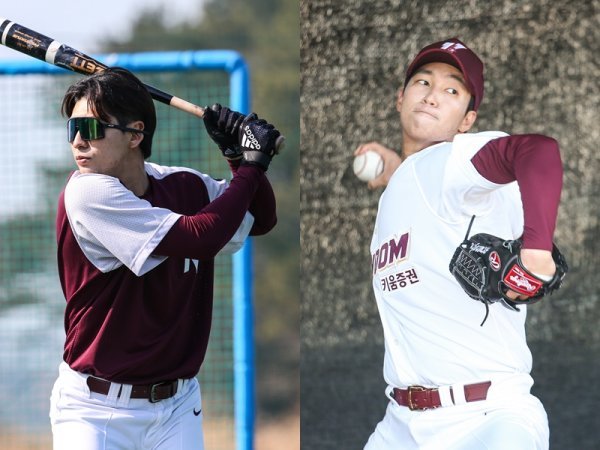 키움 이정후·안우진(오른쪽). 사진제공 | 키움 히어로즈