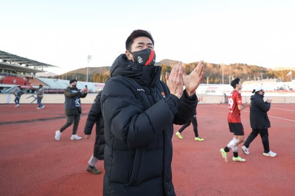 경남 설기현 감독. 사진제공 | 한국프로축구연맹