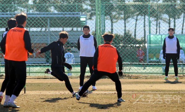 대전하나시티즌 선수들. 스포츠동아DB