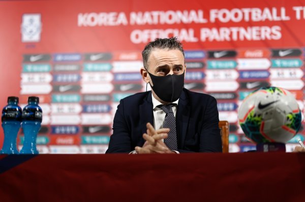 파울루 벤투 감독. 사진제공 | 대한축구협회