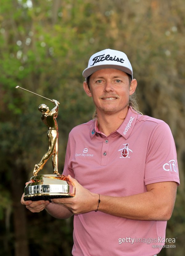 캐머런 스미스가 제5의 메이저 대회로 통하는 플레이어스 챔피언십에서 우승했다.사진=게티이미지 코리아.