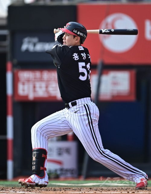 LG 홍창기. 스포츠동아DB