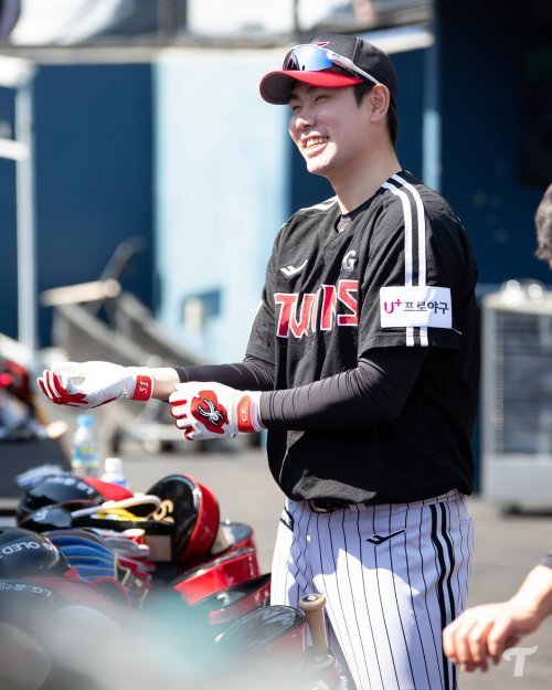 LG 홍창기. 사진출처 | LG 트윈스 SNS