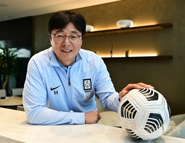 황선홍 U-23 대표팀 감독. 강릉 | 주현희 기자 teth1147@donga.com