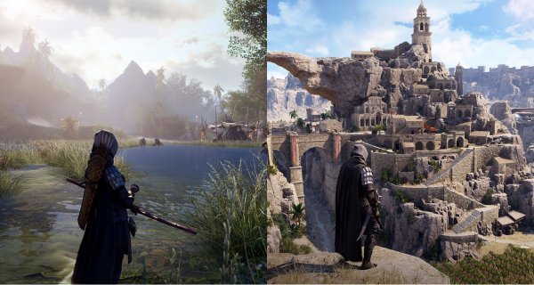 게이머가 모든 공간을 자유롭게 활용할 수 있도록 게임월드를 설계한 ‘TL’. 사진제공｜엔씨소프트