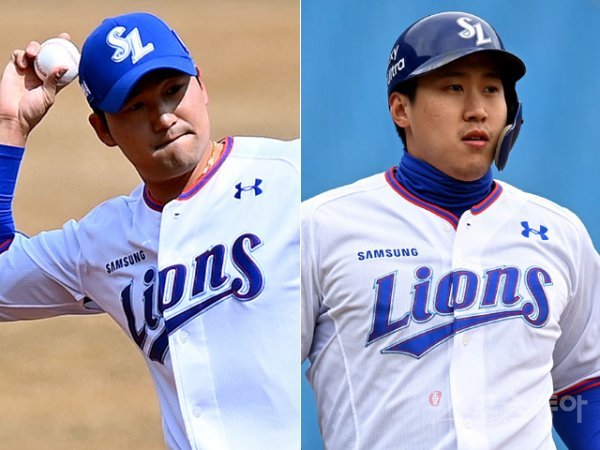 삼성 김상수(왼쪽), 김동엽. 스포츠동아DB