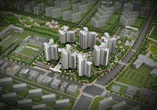 파주운정신도시 디에트르 에듀타운 조감도