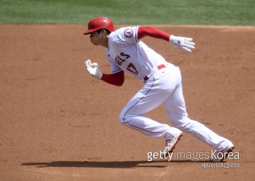 도루하는 오타니 쇼헤이. 사진=게티이미지코리아