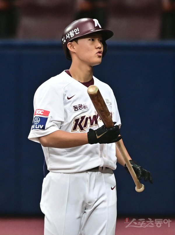 키움 타자 박찬혁. 스포츠동아DB