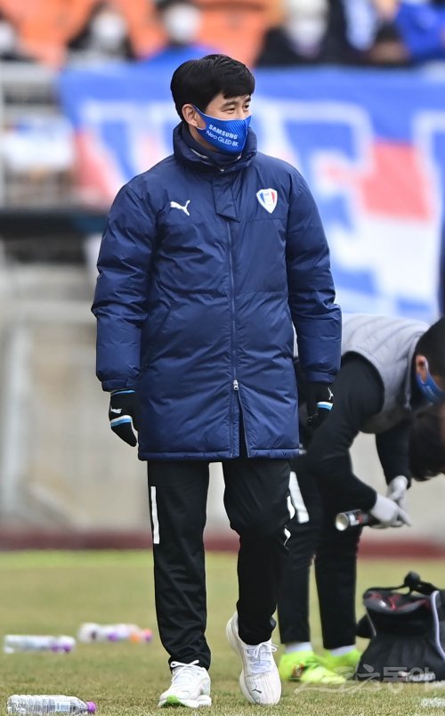 수원 삼성 박건하 감독. 스포츠동아DB