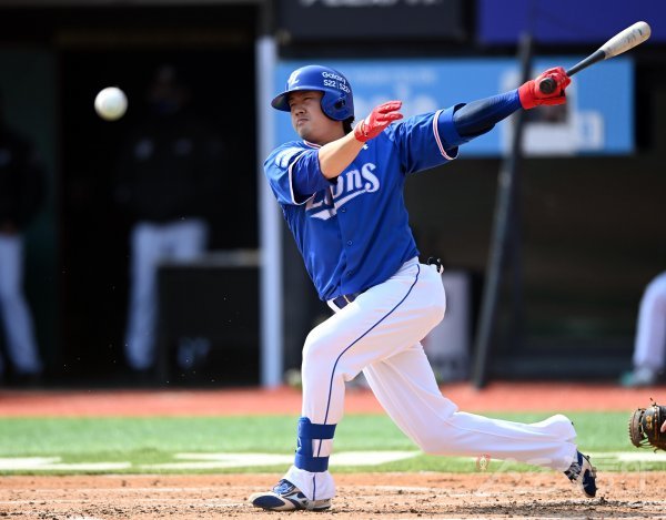 삼성 타자 오선진. 스포츠동아DB