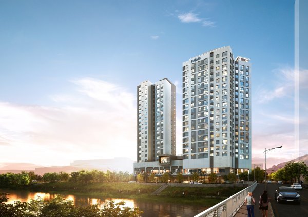 안양 한양수자인 리버뷰 투시도. 사진제공 | 한양