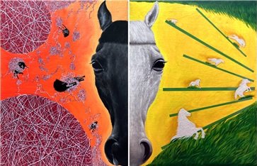 하진경 작가의 ‘말마’.