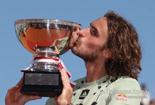 몬테카를로 마스터스 우승 치치파스. 사진=게티이미지코리아.