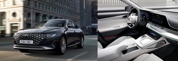 고객 선호 사양을 기본화해 상품성을 강화한 ‘2022 그랜저’. 사진제공|현대차