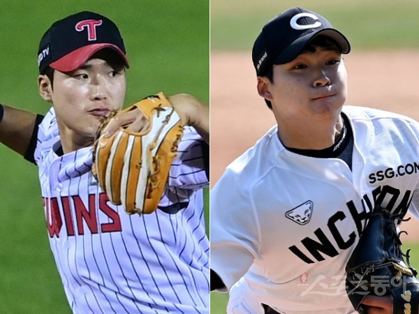 장준원(왼쪽), 이채호. 스포츠동아DB