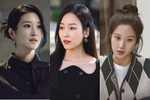 서예지·서현진·문가영(왼쪽부터). 사진제공|tvN·SBS