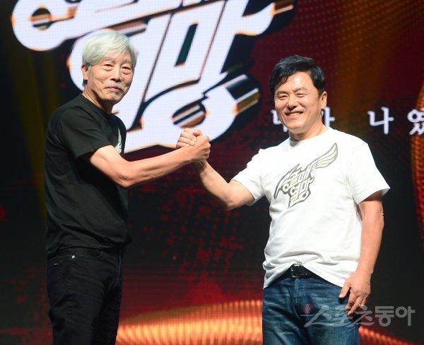 배철수(왼쪽)와 구창모. 스포츠동아DB