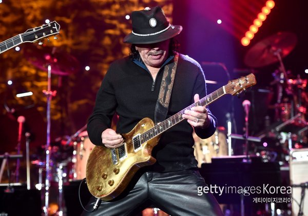 카를로스 산타나. 사진=게티이미지코리아.