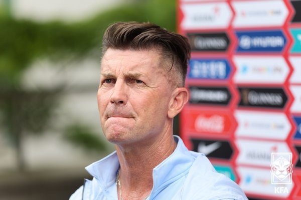 콜린 벨 여자축구 대표팀 감독. 사진제공 | 대한축구협회