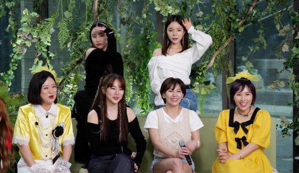 MBC ‘놀면 뭐하니?’ 프로젝트 여성 보컬그룹 WSG 소속의 세 유닛의 데뷔곡이 모두 음원차트에서 상위권을 차지하며 눈길을 끌었다. 사진은 유닛 중 하나인 오아시소의 멤버들. 사진제공|MBC