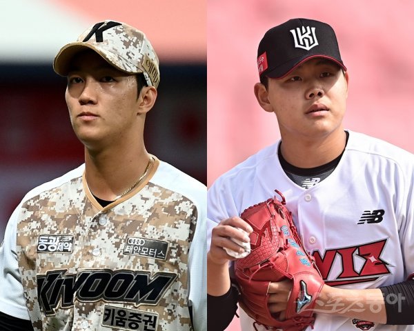 키움 안우진(왼쪽), KT 소형준. 스포츠동아DB