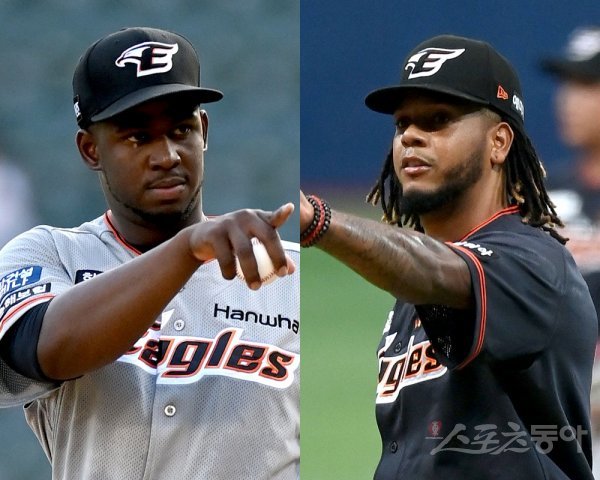 한화 라미레즈(왼쪽), 페냐. 스포츠동아DB