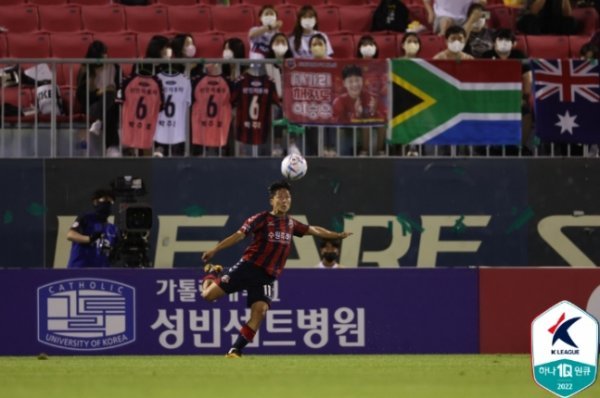 이승우. 사진=한국프로축구연맹