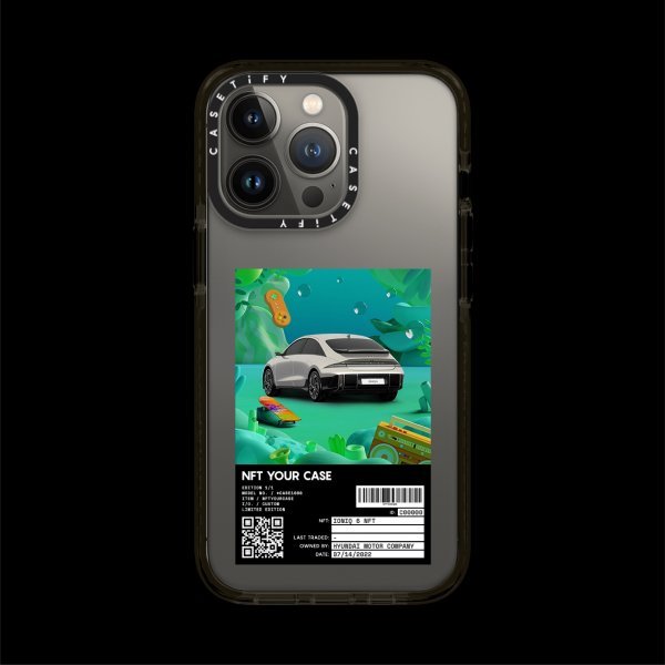 가상 지갑 인증을 통해 오직 NFT 소유자만이 본인만의 케이스를 구매할 수 있는 피지털 상품 이미지. 사진제공|현대차