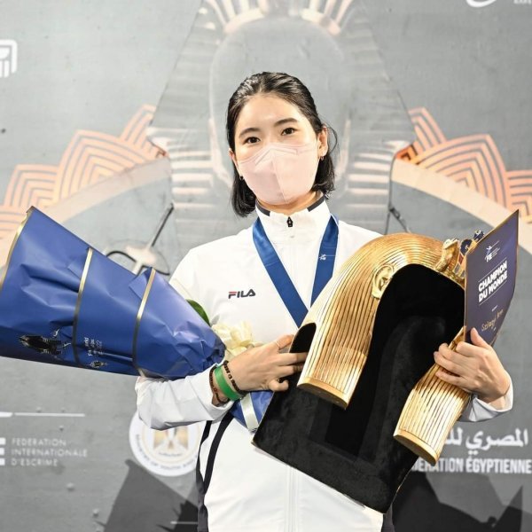 송세라. 사진출처 | 국제펜싱연맹 페이스북