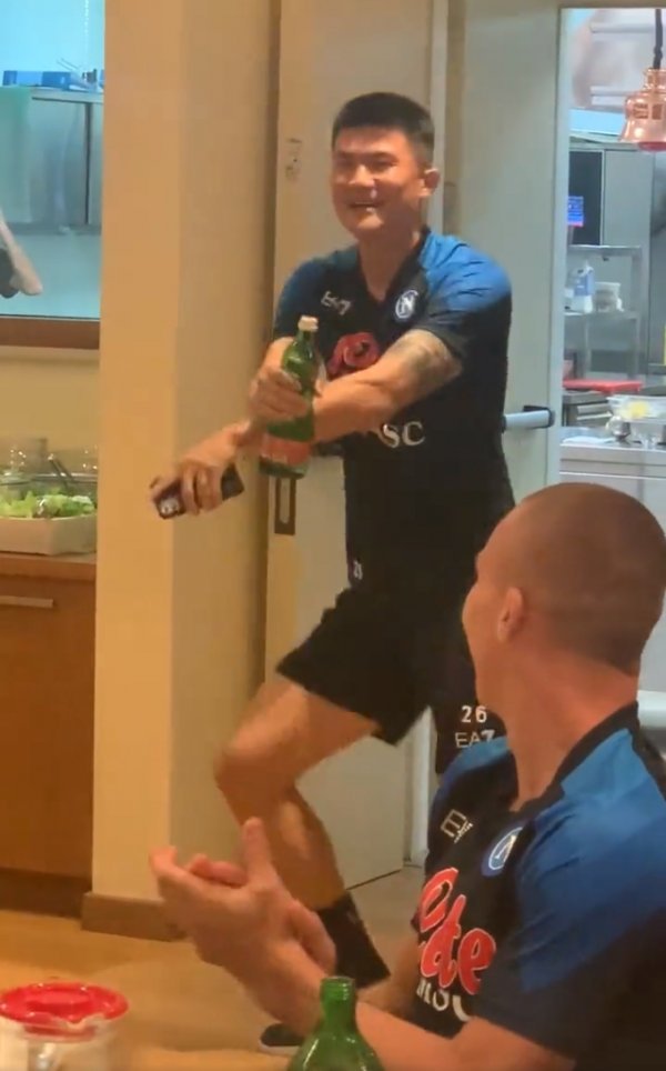 사진 캡처｜SSC나폴리 트위터 동영상