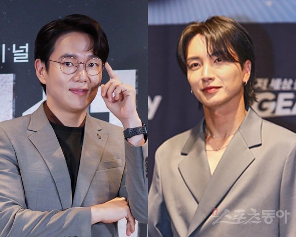 장성규(왼쪽)·이특. 스포츠동아DB