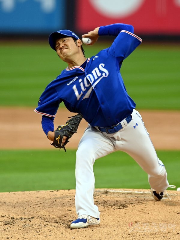 삼성 백정현. 스포츠동아DB