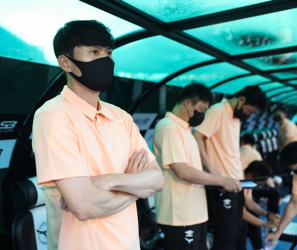 성남FC 정경호 감독대행.
사진제공 | 한국프로축구연맹
