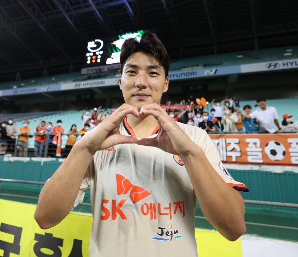 제주 주민규. 사진제공 | 한국프로축구연맹