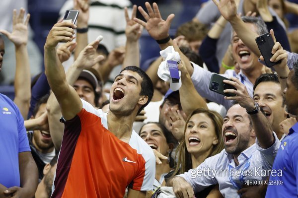 카를로스 알카라스. 사진=게티이미지코리아.