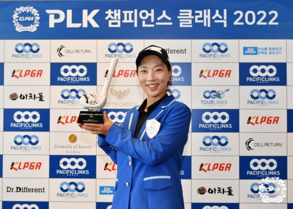 KLPGA PLK 챔피언스 클래식 2022 1차전 우승자 김민기. 사진제공 | KLPGA