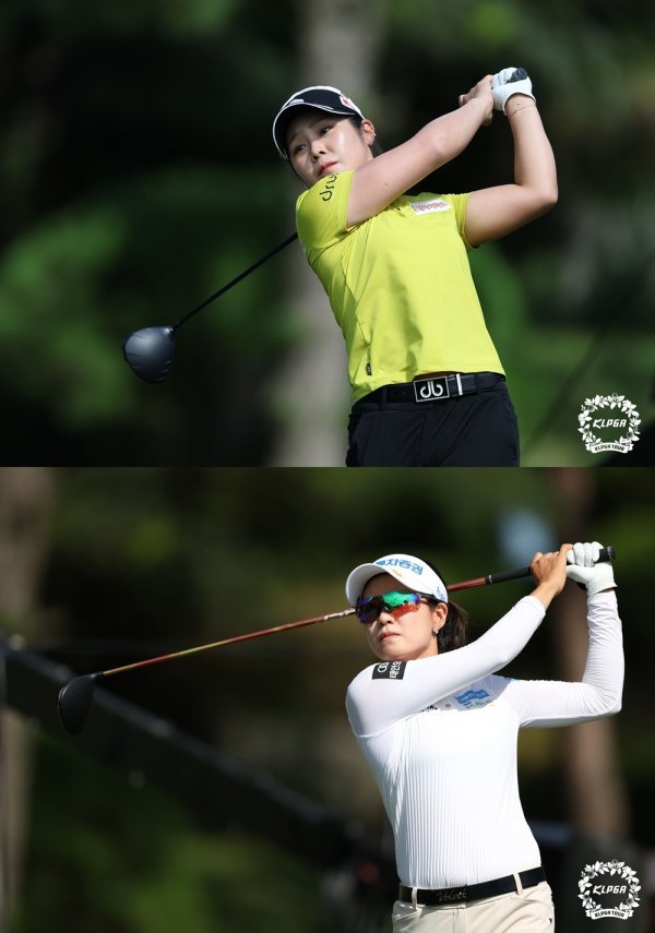 이소영(위)·박민지. 사진제공 | KLPGA