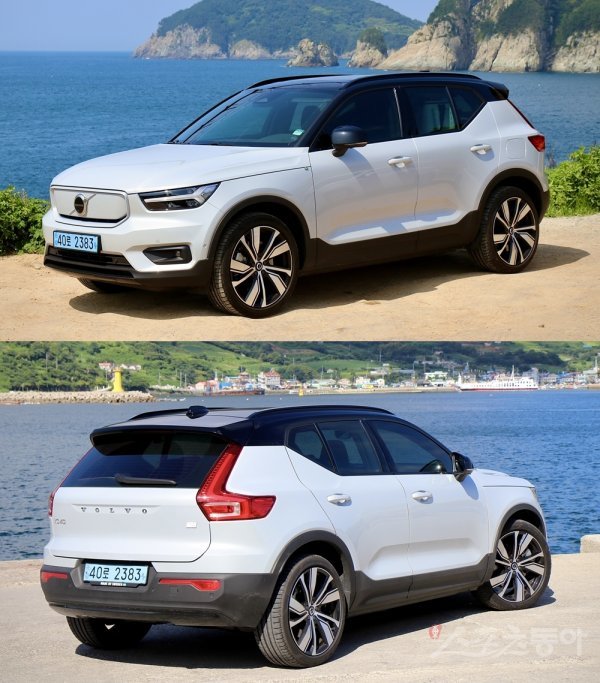 볼보 최초의 쿠페형 순수 전기 SUV인 C40 리차지는 첨단 커넥티비티 기능, 유럽 및 미국보다 저렴한 가격, 매력적인 쿠페 디자인이 동급 전기차 시장에서 독보적인 존재감을 드러내고 있다. 원성열 기자 sereno@donga.com