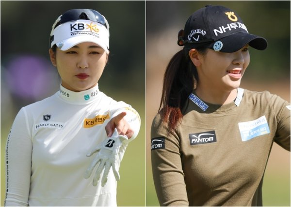 이예원-이가영(오른쪽). 사진제공｜KLPGA