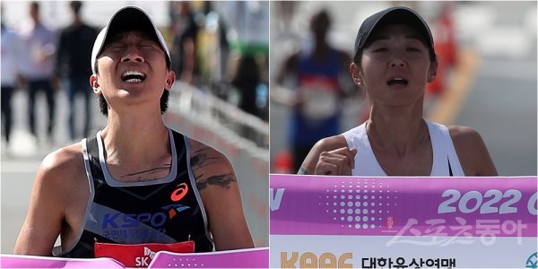 이영욱(왼쪽), 이숙정