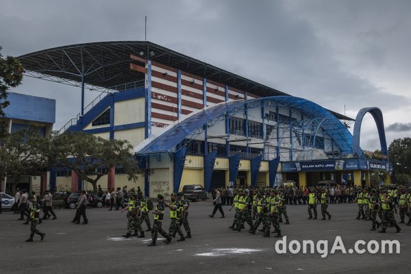 축구팬 133명이 사망한 참사가 빚어진 칸주루한 스타디움. 사진=게티이미지코리아.