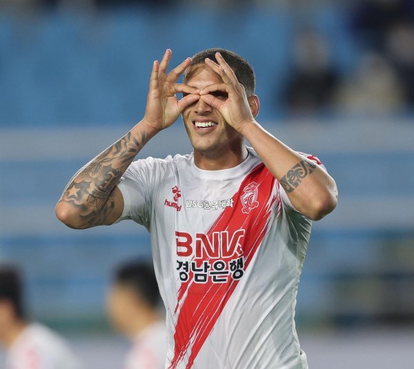 경남 티아고. 사진제공 | 한국프로축구연맹
