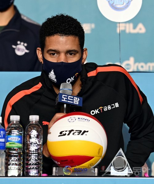 OK금융그룹 레오. 스포츠동아DB