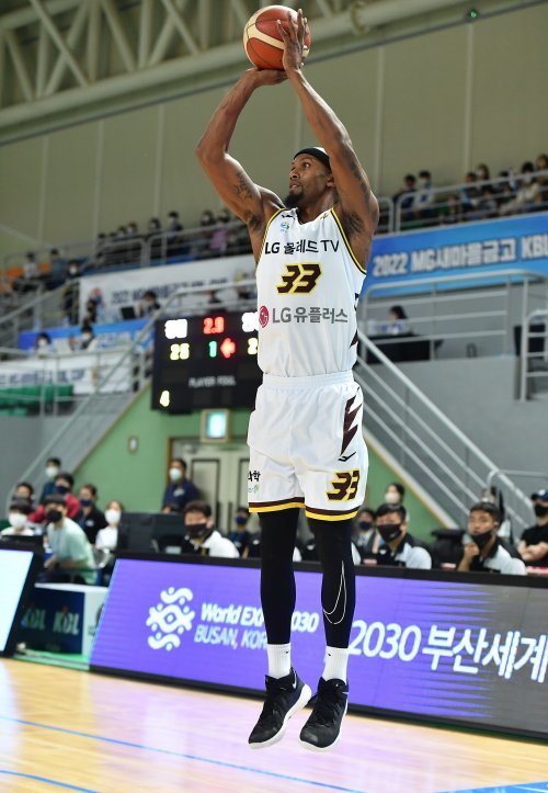 LG 커닝햄. 사진제공 | KBL