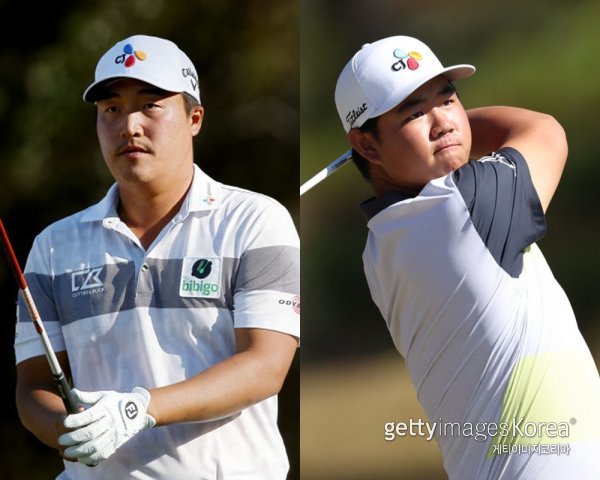 이경훈(왼쪽)·김주형. 사진=게티이미지코리아