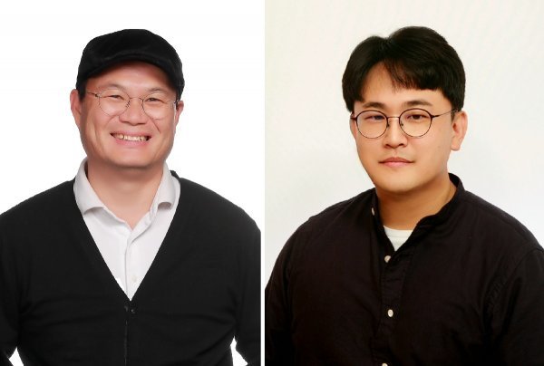 콘텐츠 전문 인재로 영입된 신정수 PD(왼쪽)와 임형택 PD. 사진제공｜LG유플러스